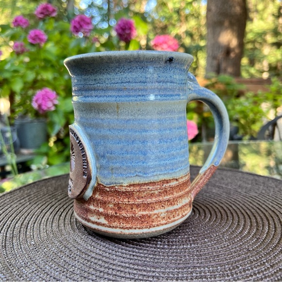 Handmade by Blue Spruce Pottery Senior Tennis Championships Finalist 1992 Mug - Picture 2 of 10